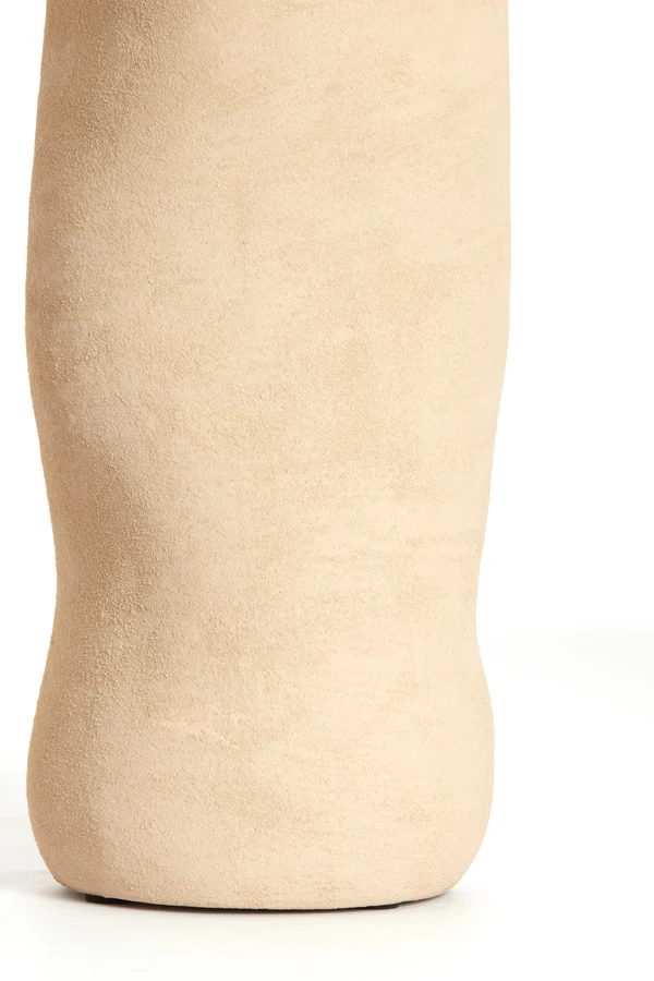 Vase deco 12x28 cm SERAFINA ceramics light brown