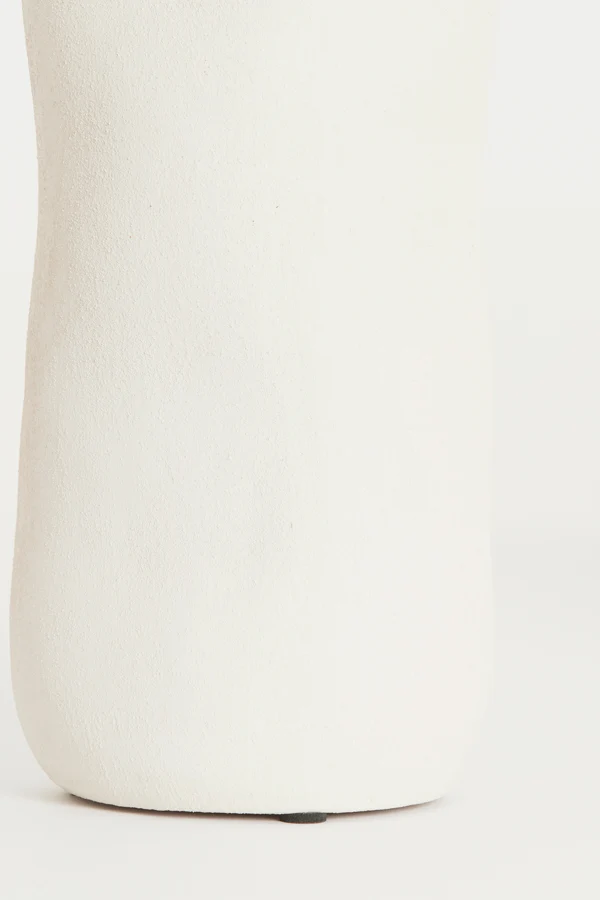 Vase deco 12x28 cm SERAFINA ceramics cream