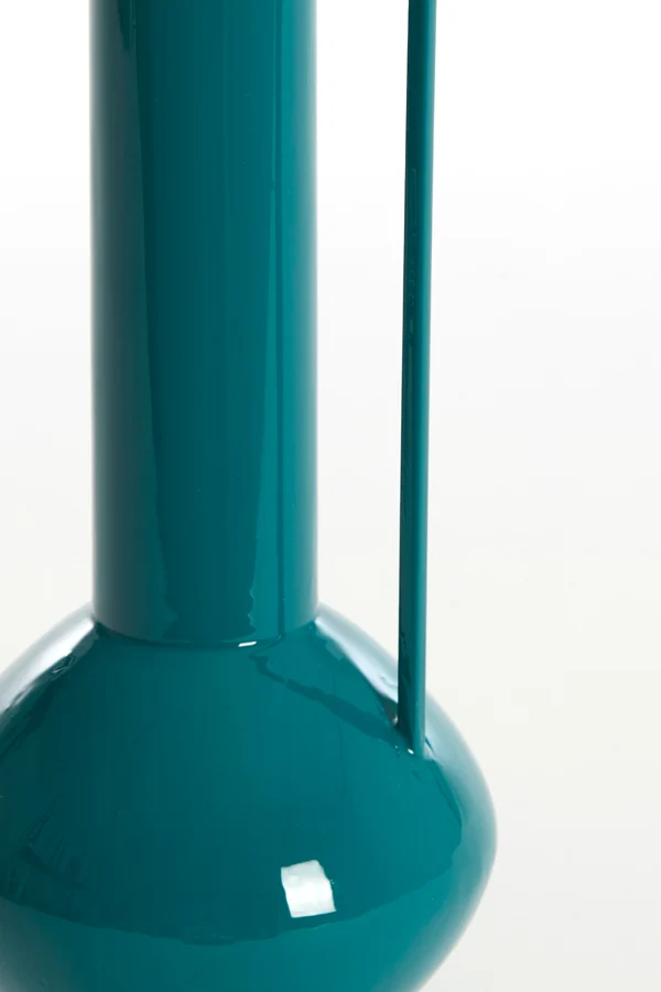 Vase deco 12x28 cm PANZANO shiny emerald