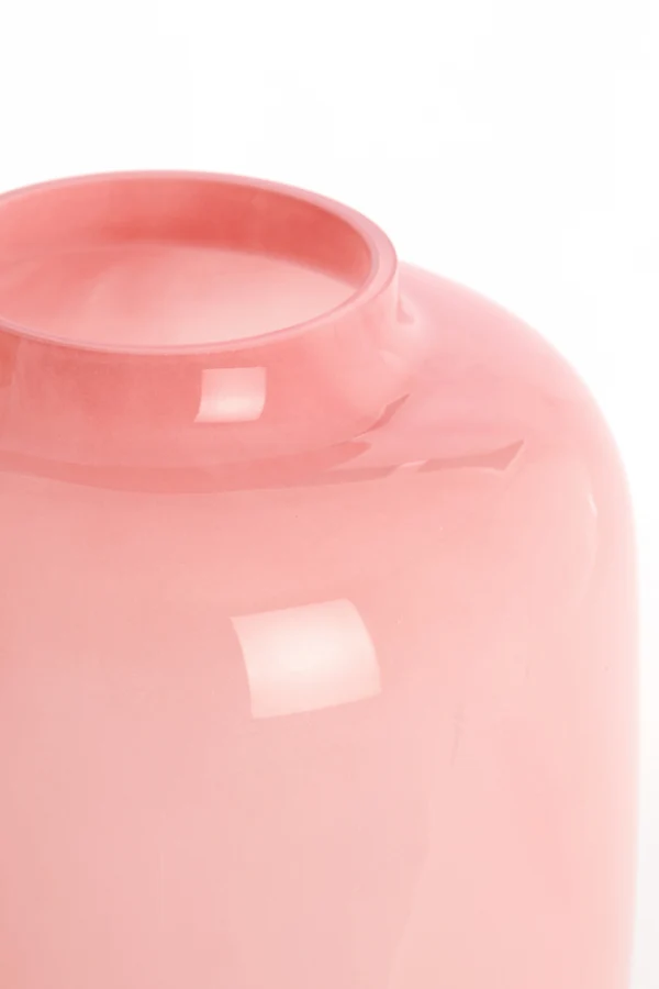 Vase 34x50 cm KOBALA glass pink