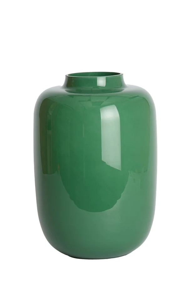 Vase 34x50 cm KOBALA glass dark green