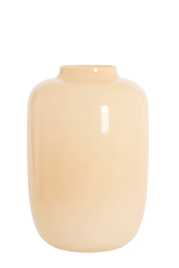 Vase 34x50 cm KOBALA glass cream