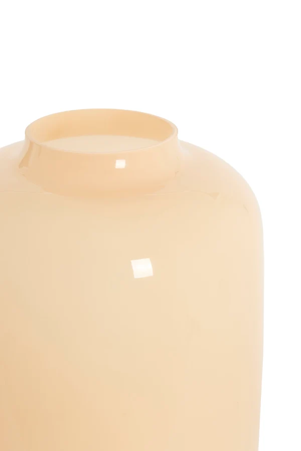 Vase 34x50 cm KOBALA glass cream