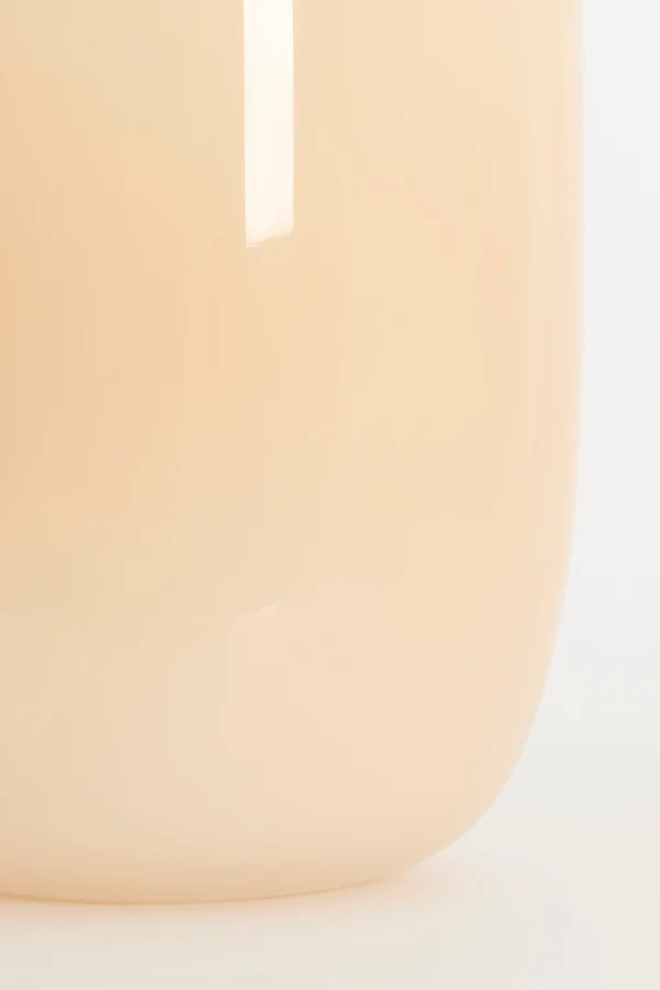 Vase 34x50 cm KOBALA glass cream