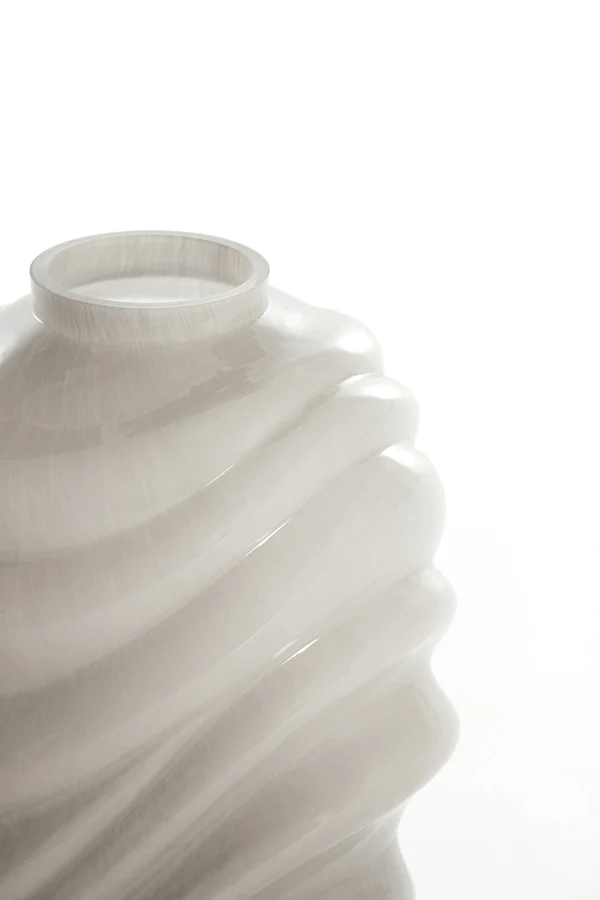 Vase 19x26 cm BIOTU glass light grey