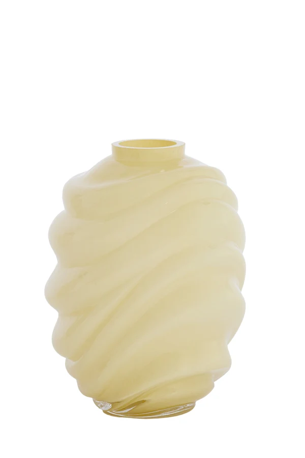Vase 19x26 cm BIOTU glass cream