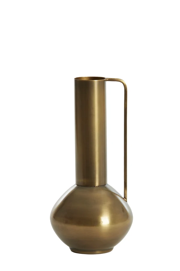 Vase deco 12x28 cm PANZANO antique bronze