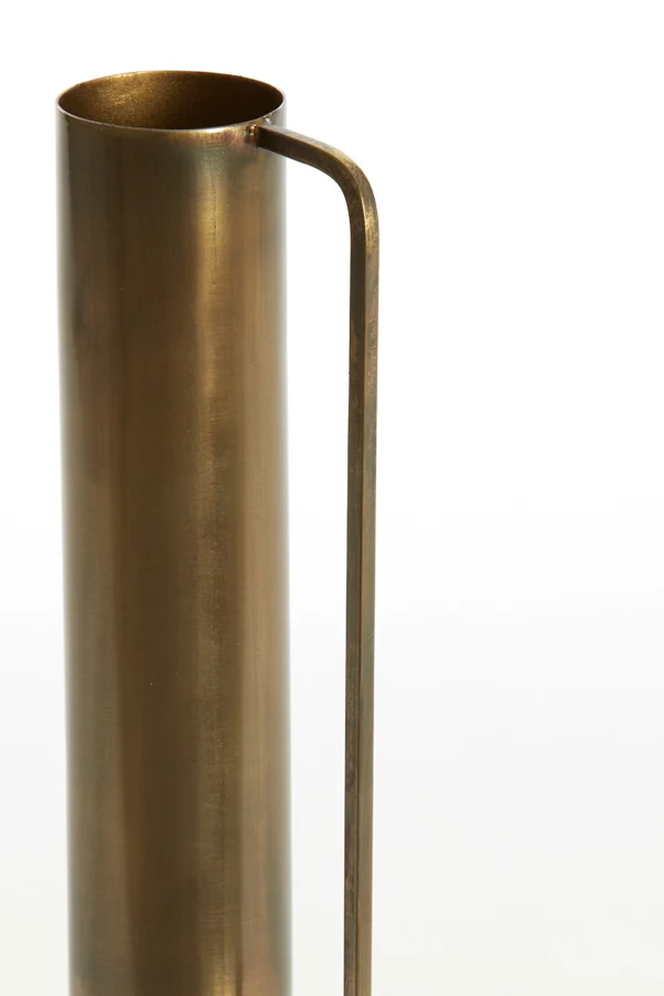 Vase deco 12x28 cm PANZANO antique bronze