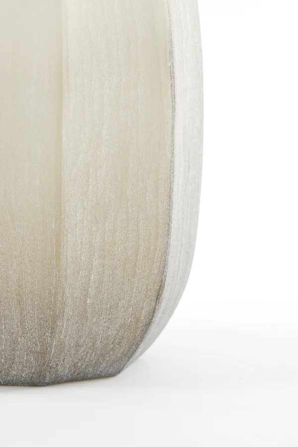 Vase 23x38 cm BRADLEY glass light brown