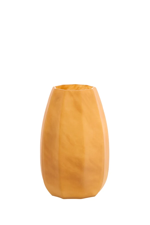 Vase 23x38 cm BRADLEY glass caramel