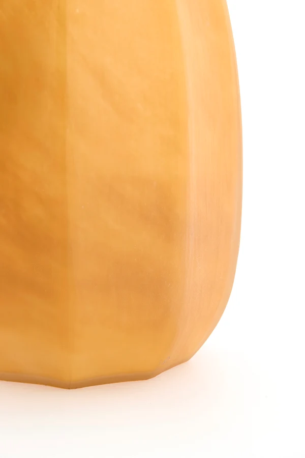 Vase 23x38 cm BRADLEY glass caramel