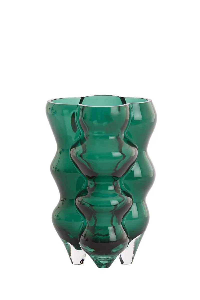 Vase 19,5x34 cm CEREA glass green