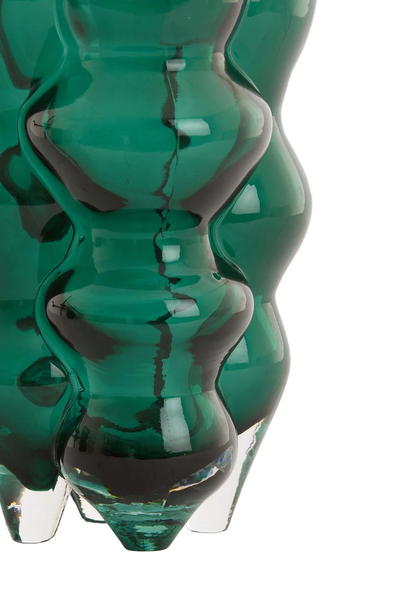 Vase 19,5x34 cm CEREA glass green