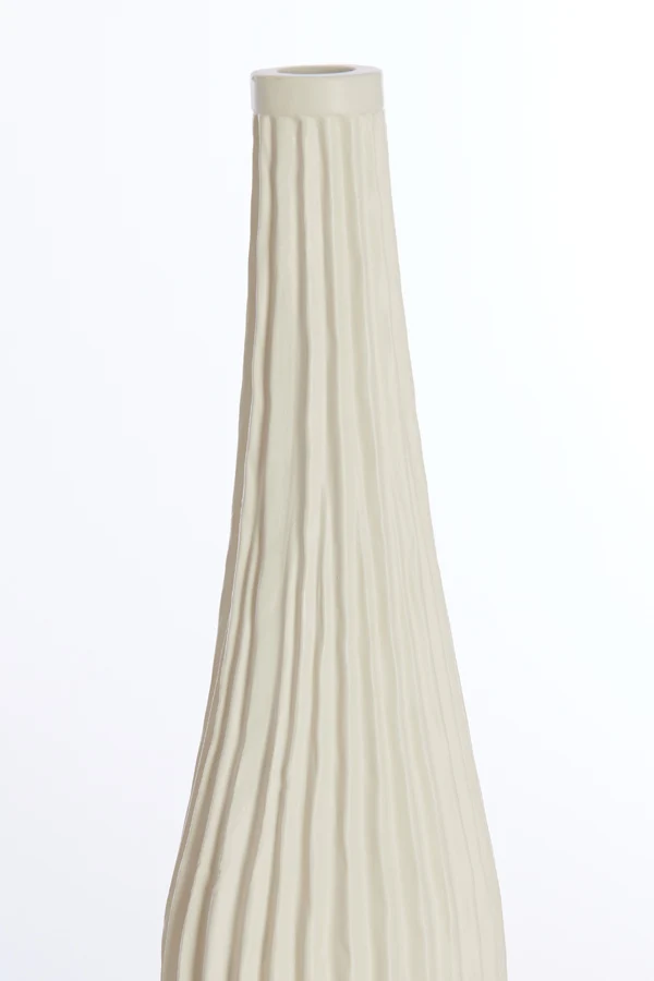 Vase deco 11,5x60 cm NAMPALA cream