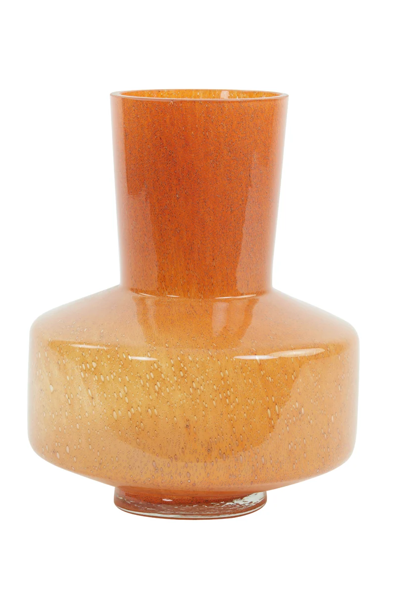 Vase 23,5x29,5 cm TRASMOS glass peach