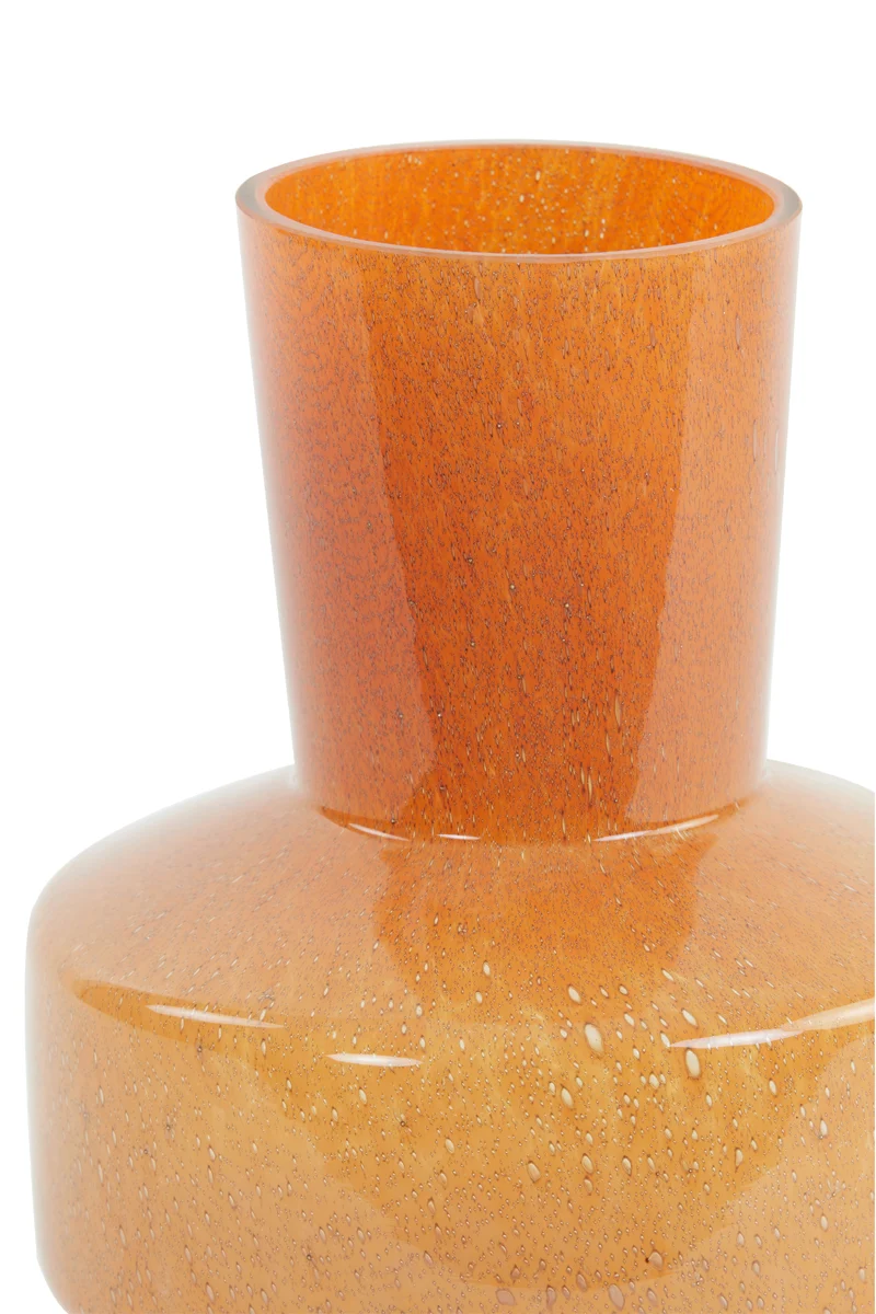 Vase 23,5x29,5 cm TRASMOS glass peach