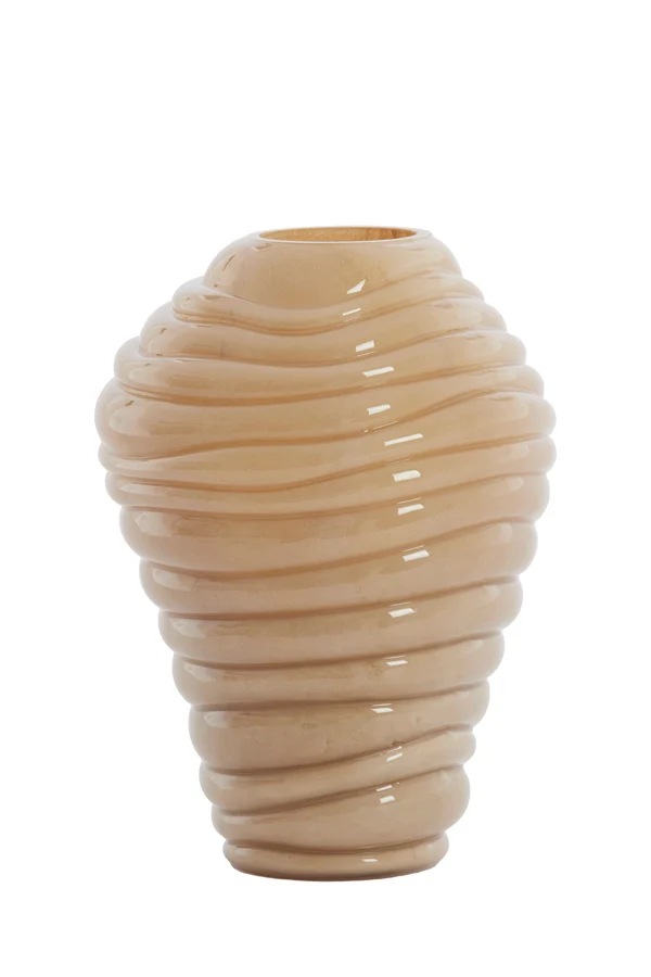 Vase 18x25 cm FENLOR glass sand