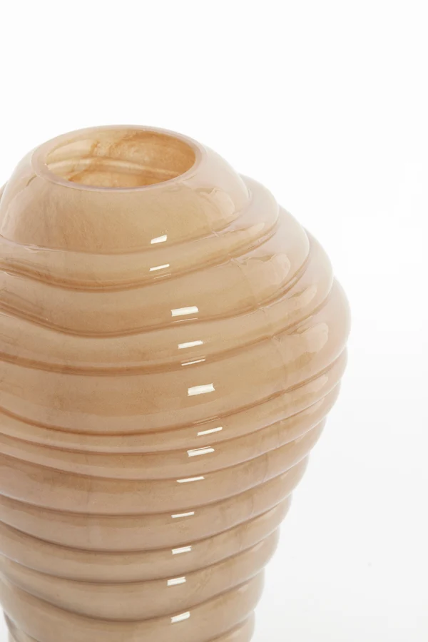 Vase 18x25 cm FENLOR glass sand
