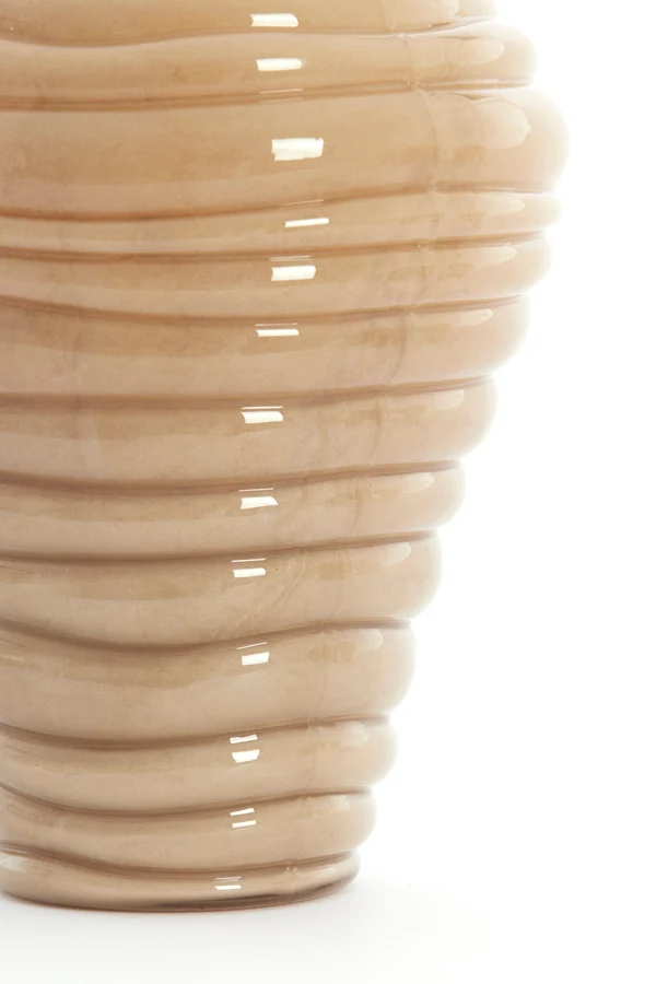 Vase 18x25 cm FENLOR glass sand