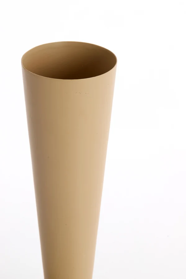 Vase deco 10x30 cm TODI matt sand