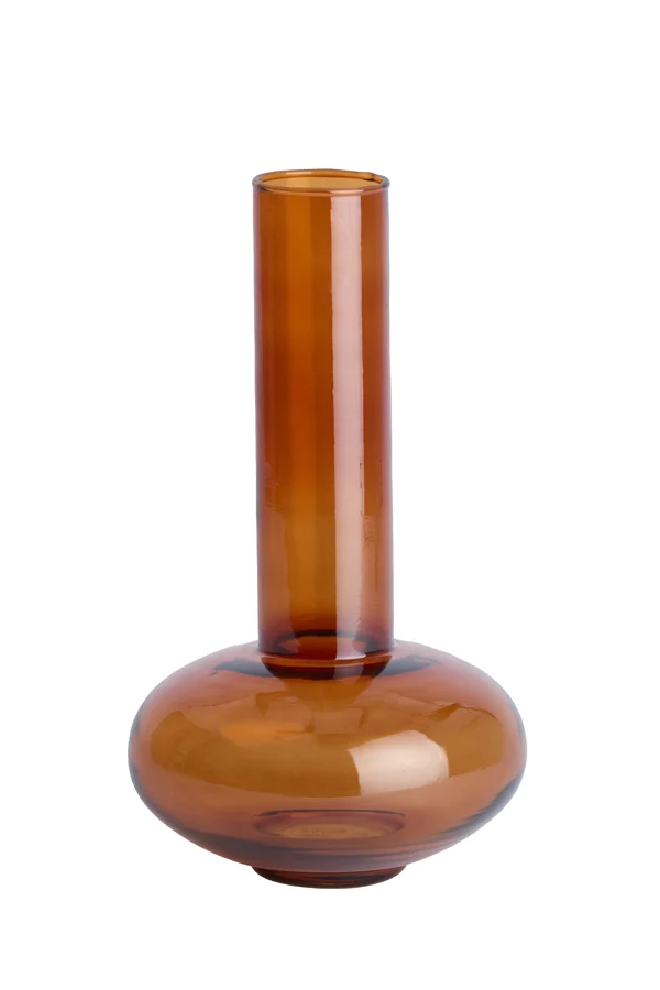 Vase 22x38 cm CORENNE glass brown