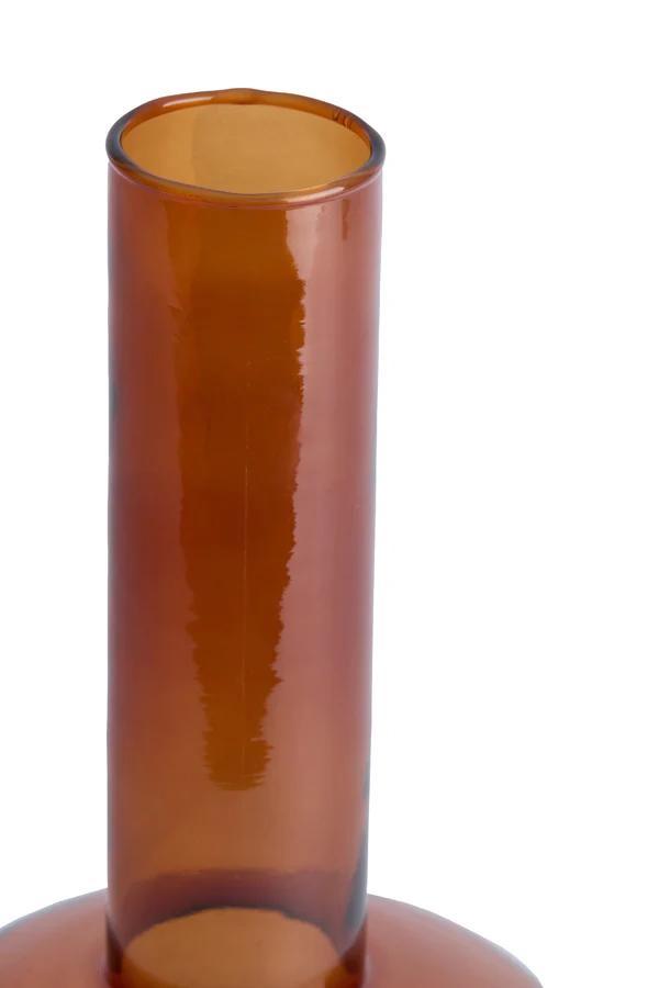 Vase 22x38 cm CORENNE glass brown