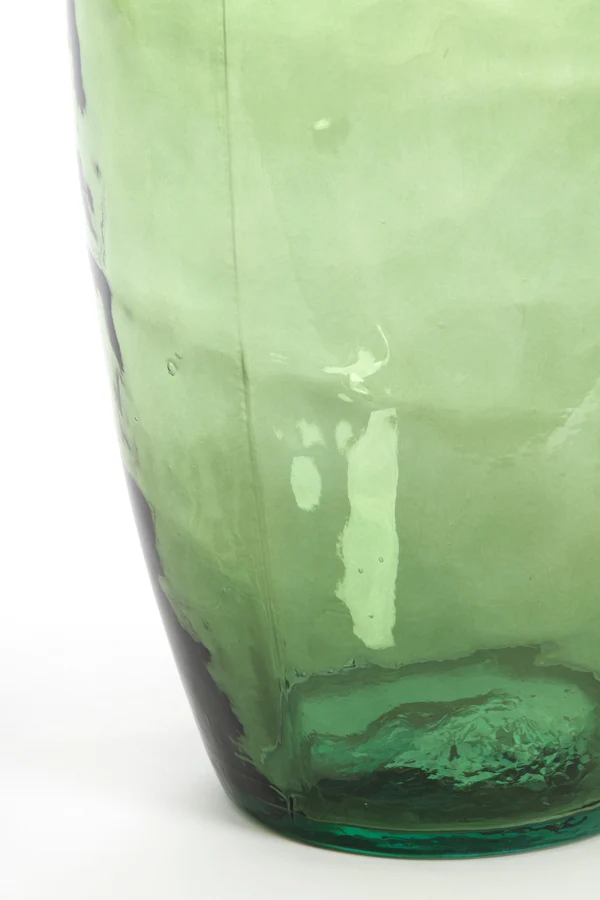 Vase 30x100 cm IMANO glass green