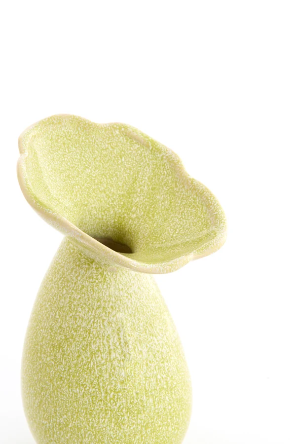 Vase deco 10,5x19,5 cm CULLA ceramics light green