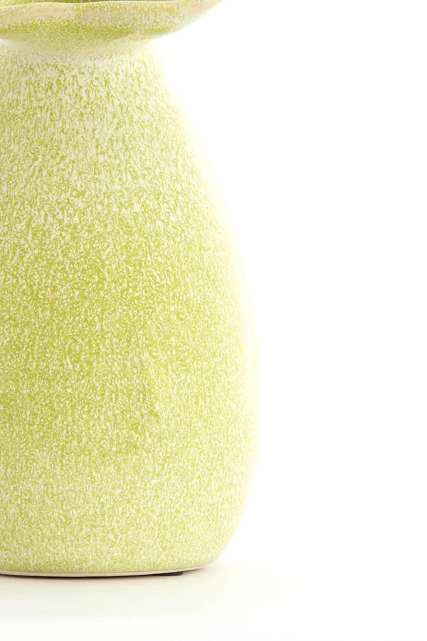 Vase deco 10,5x19,5 cm CULLA ceramics light green