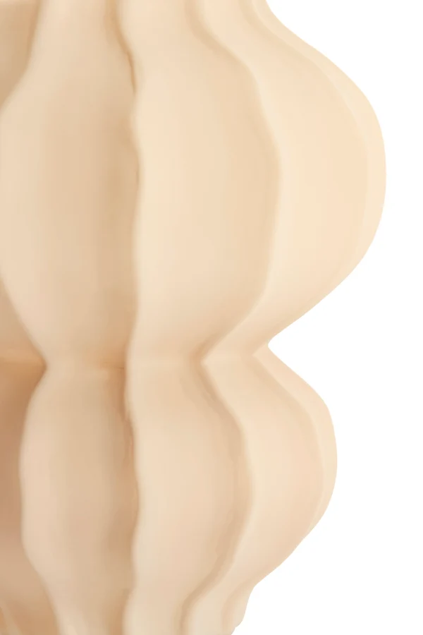 Vase 20x23 cm MARANZA glass matt sand