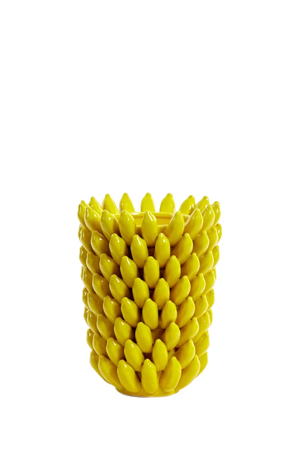 Vase 25,5x34 cm ZITA ceramics yellow