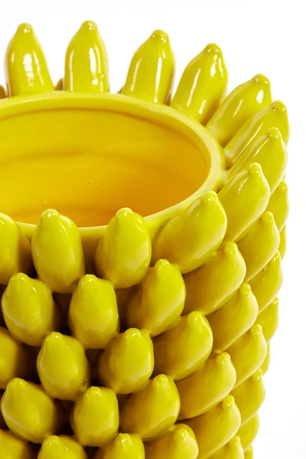 Vase 25,5x34 cm ZITA ceramics yellow