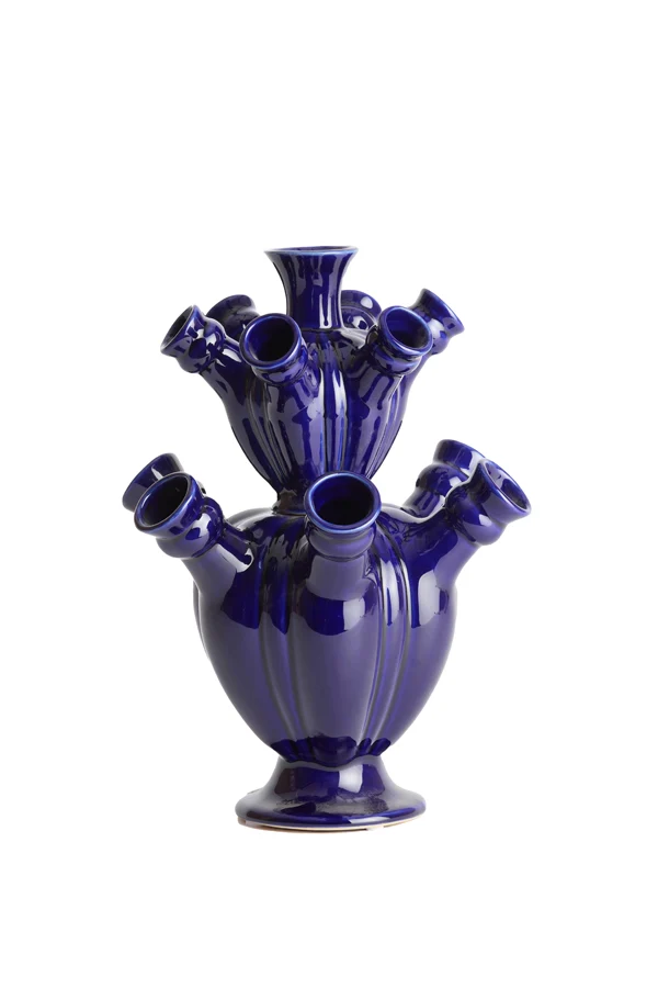 Vase 25,5x33 cm BLAIR ceramics dark blue