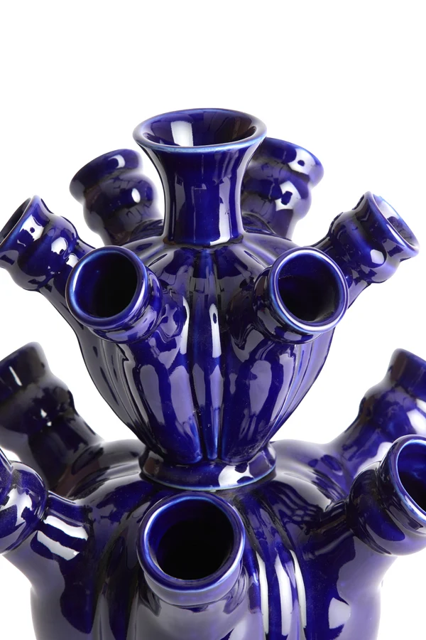 Vase 25,5x33 cm BLAIR ceramics dark blue