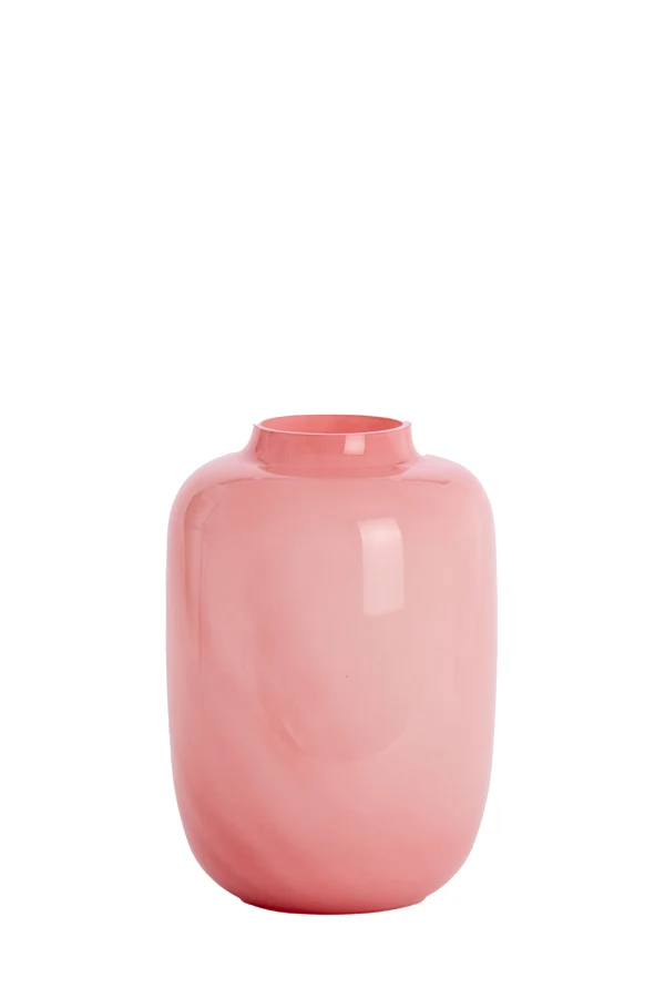 Vase 24x34 cm KOBALA glass pink