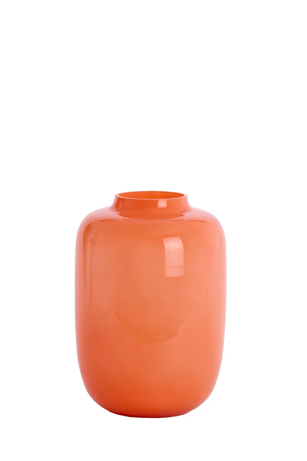 Vase 24x34 cm KOBALA glass orange