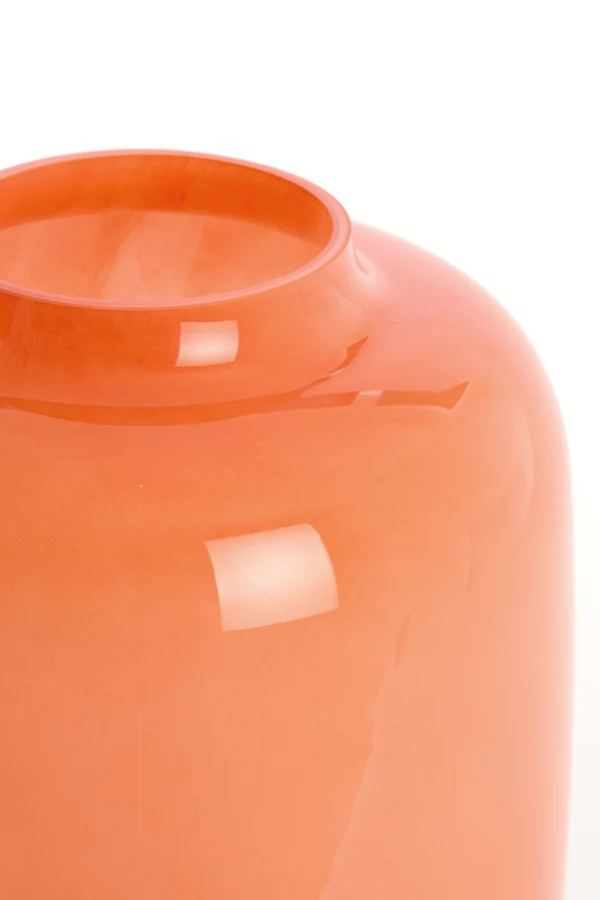 Vase 24x34 cm KOBALA glass orange