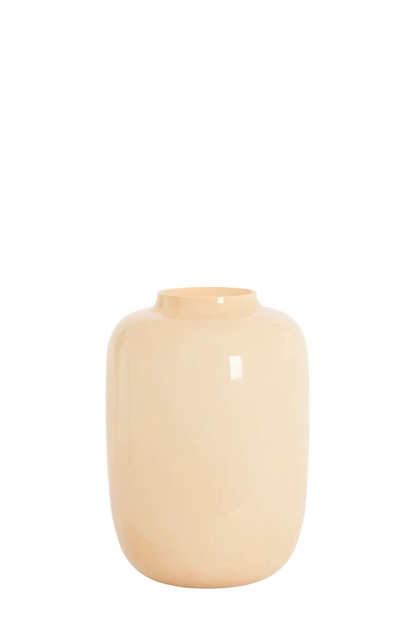 Vase 24x34 cm KOBALA glass cream