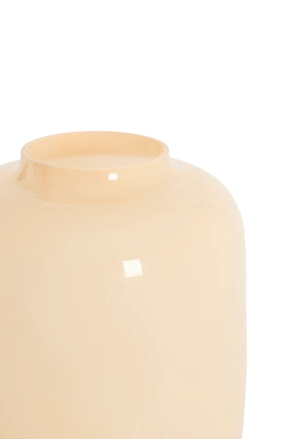 Vase 24x34 cm KOBALA glass cream