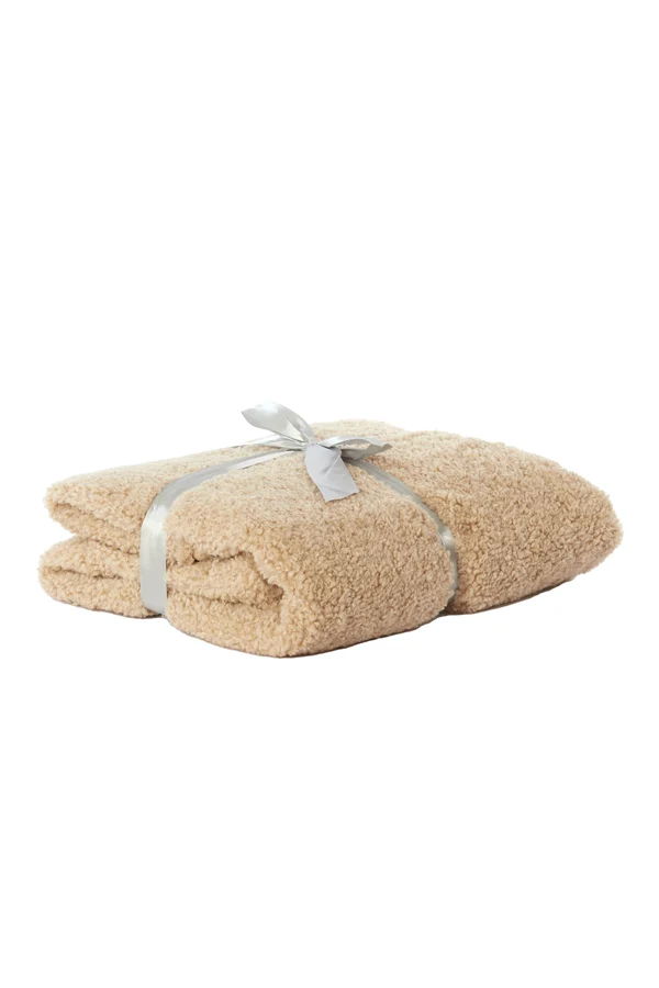 Throw 152x127 cm BODI beige