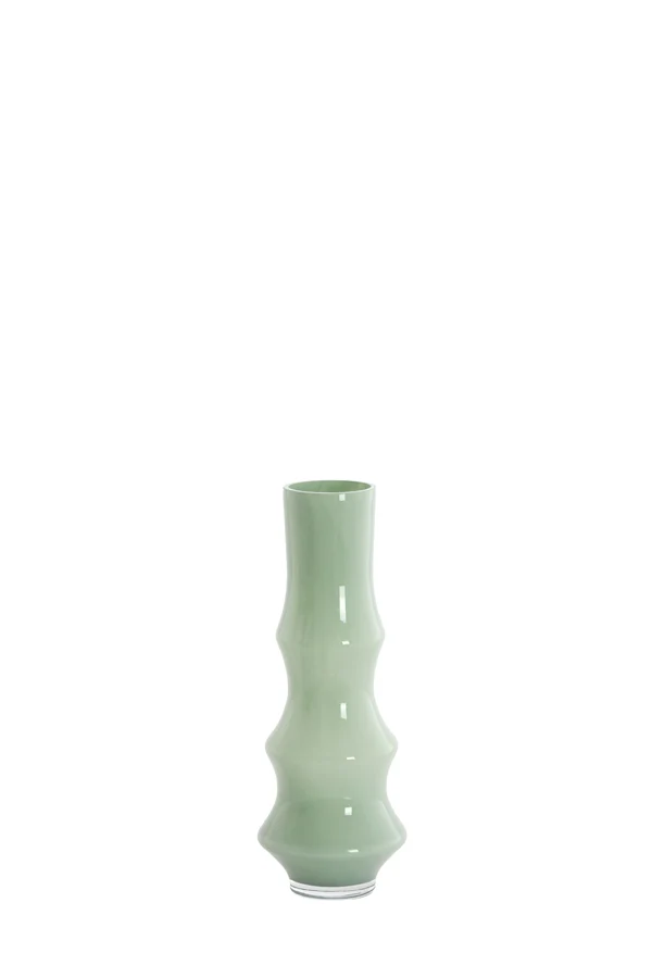 Vase 15x40 cm FIORENZA glass mint