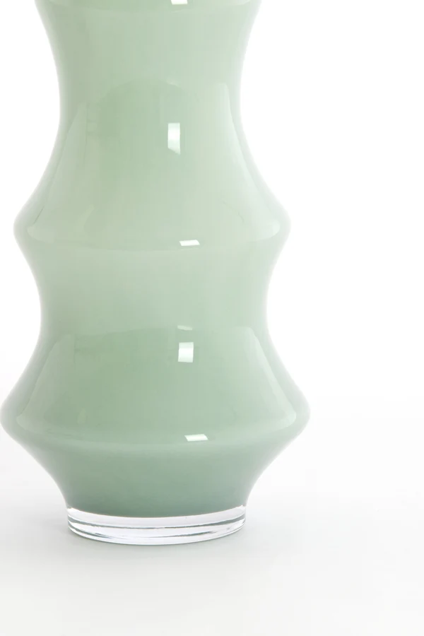 Vase 15x40 cm FIORENZA glass mint