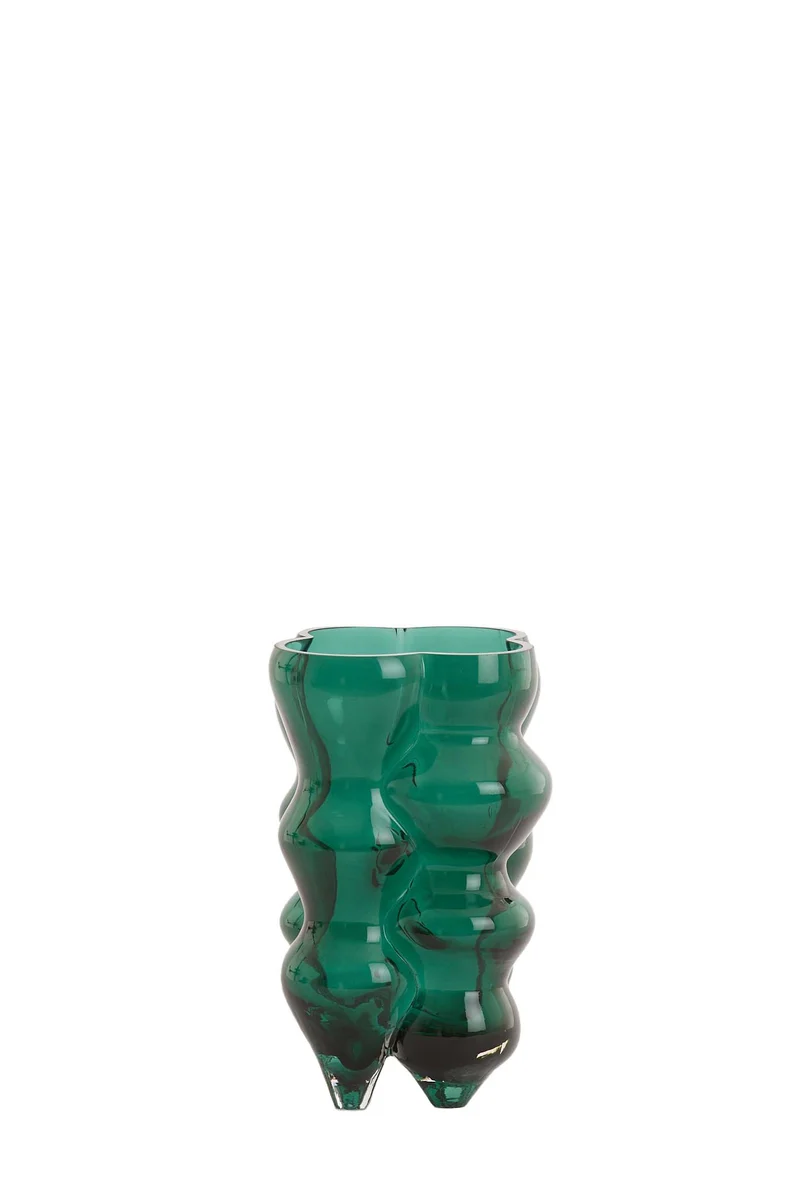 Vase 15x24,5 cm CEREA glass green