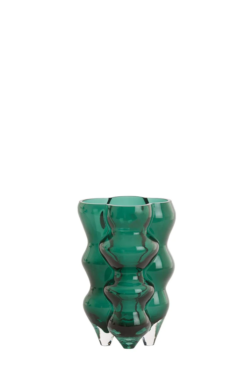 Vase 15x24,5 cm CEREA glass green