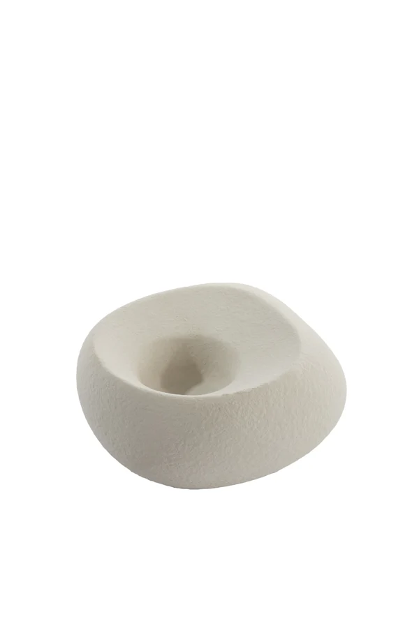 Tealight 16x16x9 cm ALKA ceramics cream