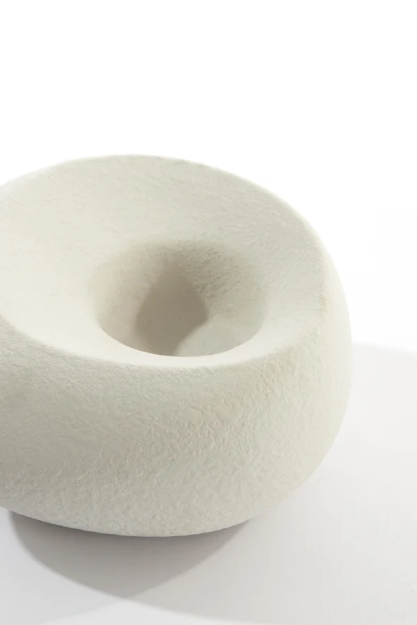 Tealight 16x16x9 cm ALKA ceramics cream