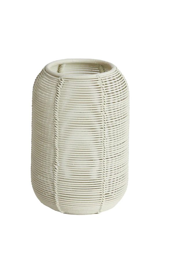 Tealight 9x13 cm BIANU matt cream