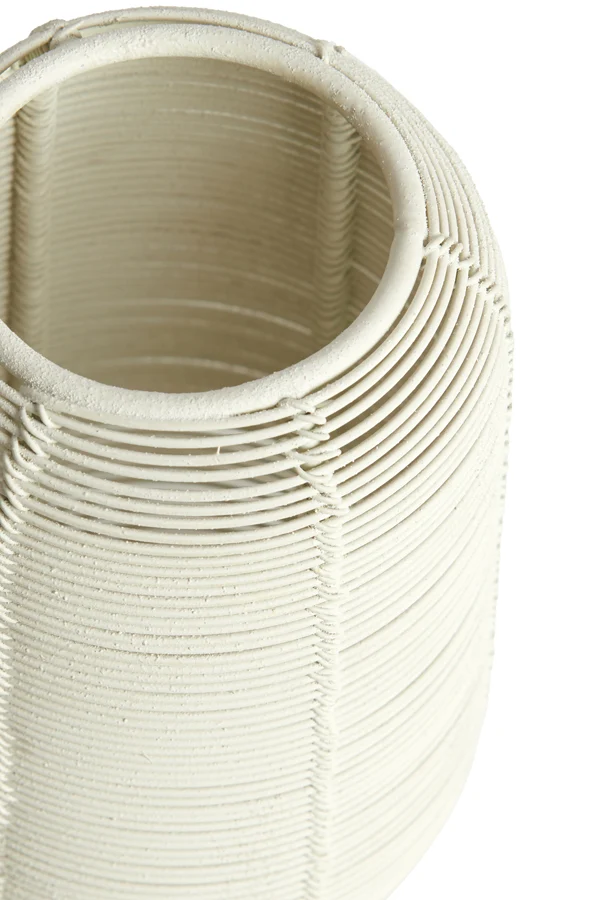 Tealight 9x13 cm BIANU matt cream