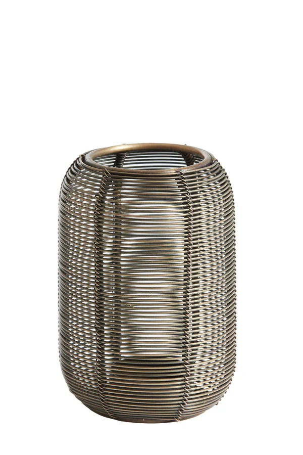 Tealight 9x13 cm BIANU antique bronze