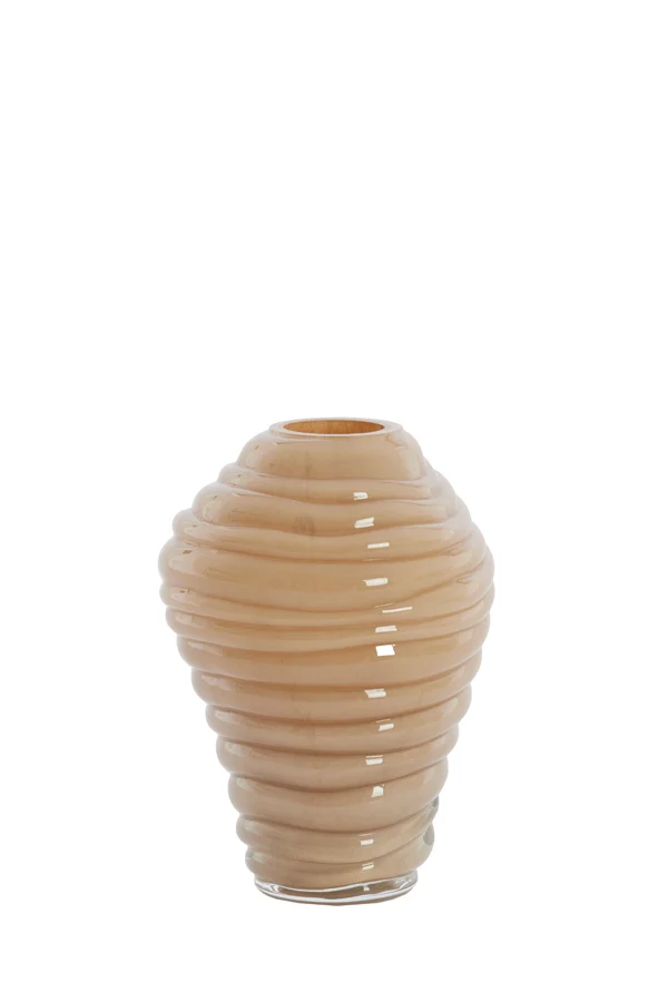 Vase 13x18 cm FENLOR glass sand